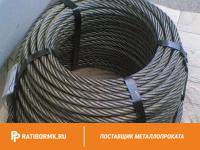 Канат стальной 37 мм ГОСТ 3077-80 ЛК-О 6х19(1+9+9)+1