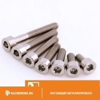 Винт нержавеющий М5х60 мм А4 DIN 912