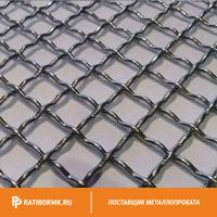 Рифленая нержавеющая сетка 12Х18Н10Т 8x8x2 мм ГОСТ 3826-82