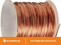 Проволока медная МТ 0,50 мм (на катушках)