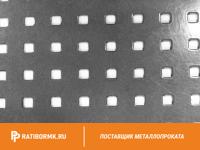Лист перфорированный оцинкованный 1х1000х2000 мм Qg 8,0-10,0