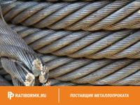 Канат стальной 61,5 мм ГОСТ 7669-80 ЛК-РО 6х36(1+7+7/7+14)+7х7(1+6)