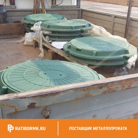Люк полимерно-песчаный лёгкий 3 тонны тип "Л