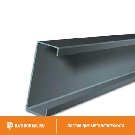 Профиль гнутый С-образный 100х50х10х2 мм 09Г2С ГОСТ 8282-83