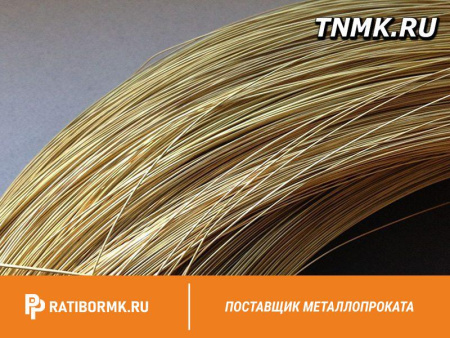 Проволока латунная 0.6 мм Л63