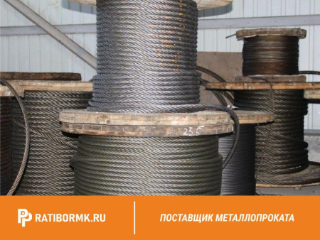Канат стальной 16 мм ГОСТ 7669-80