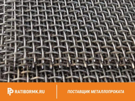 Сетка рифленая для грохота 22х22х6 мм ГОСТ 3306-88