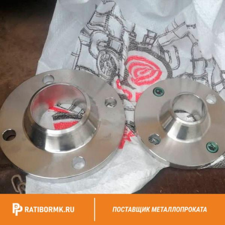 Фланец нержавеющий 100 мм AISI304 EN 1092-1/01