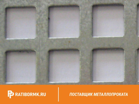 Лист перфорированный оцинкованный 1х1000х2000 мм Qg 5,0-14,0
