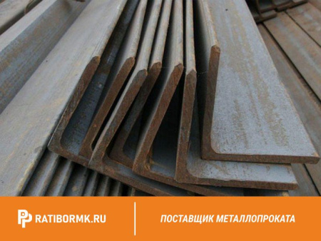 Уголок стальной равнополочный 75х75х8 мм С335 ГОСТ 8509-93