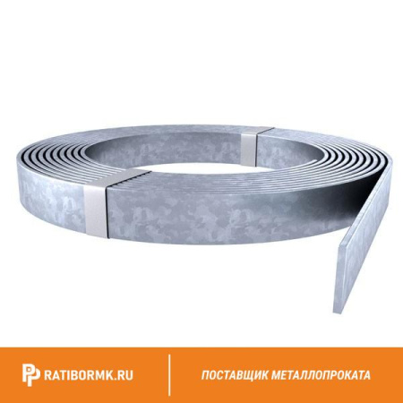 Полоса оцинкованная 40х5 мм в бухте ГОСТ 9.307-89